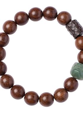 正宗金丝檀手串沉水老料单圈男女