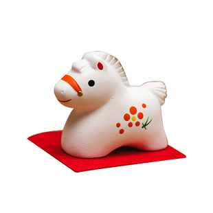 日本进口龙虎堂和纸2026手作马年生肖摆件桌面装饰品开运招福礼物