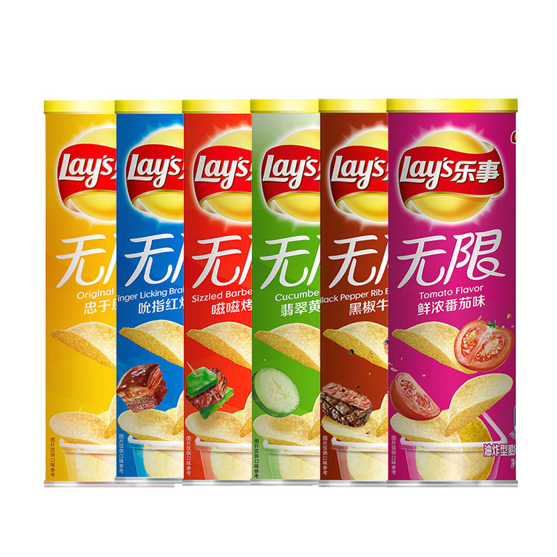 乐事薯片大罐104g多种口味