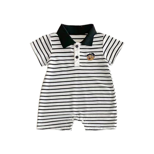 男宝宝衣服夏季薄款超萌可爱婴幼儿连体衣夏装新生儿包屁哈衣夏天