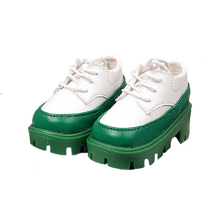 BJD四分休闲娃鞋 熊妹厚底彩色休闲鞋 MSD 兔豆豆 撞色松糕鞋现货