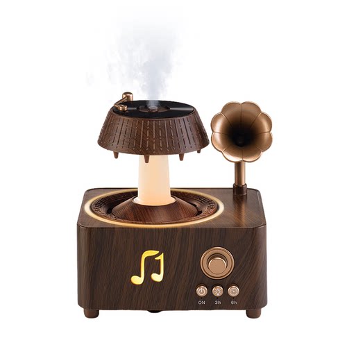 2026新款香薰加湿器家用静音客厅卧室办公桌面小型USB香薰机精油高颜值复古摆件氛围灯实用喷香乔迁生日礼物