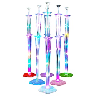 气球装饰场景布置地飘桌飘立柱支架落地托杆结婚生日婚房用品大全