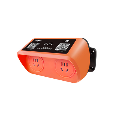 2路智能扫码充电插座单位出租房4G小区电瓶电动车充电桩防雨防水