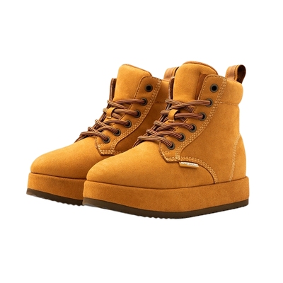 Aape厚底复古绒面系带休闲高帮鞋