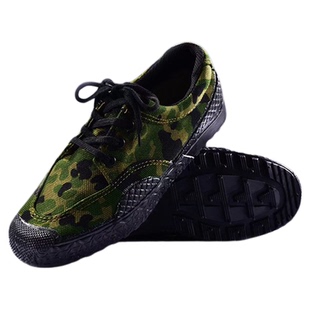 正品低帮鞋3520解放鞋男工地鞋工作训胶鞋透气防滑耐磨劳保迷彩鞋