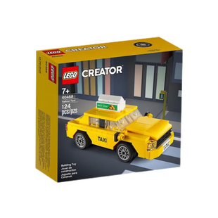 【自营】LEGO乐高40468黄色出租车的士车拼装积木玩具儿童节礼物