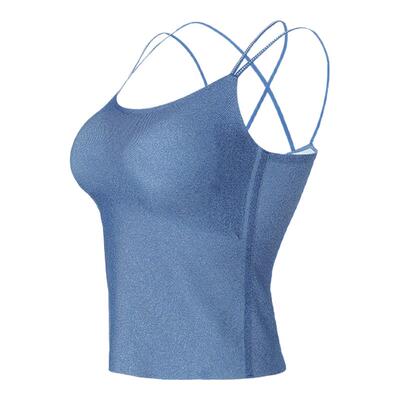 钻饰带胸垫内搭同款芬狄诗简约女