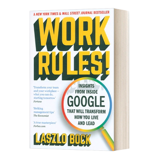 英文原版 Work Rules! 重新定义团队 谷歌如何工作 英文版 进口英语原版书籍