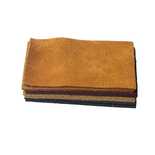 定制高档牛仔裤反毛皮标裤腰裤袋口皮标帽仔皮标反绒真皮服装辅料