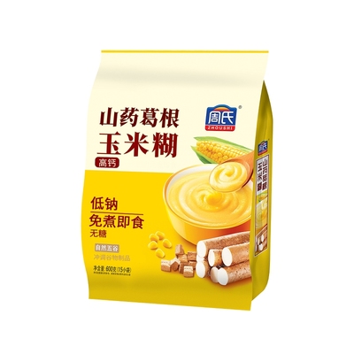 周氏山药葛根纯玉米糊南瓜小米糊