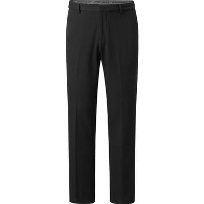 海澜之家免烫远红外直筒黑色西裤