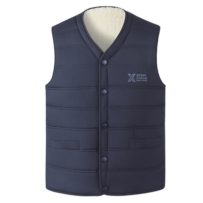 秋冬马甲男款加绒加厚坎肩保暖