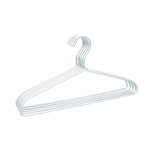 铝衣架家用加粗无痕日式太空铝合金衣裤架衣撑金属不锈钢收纳衣架