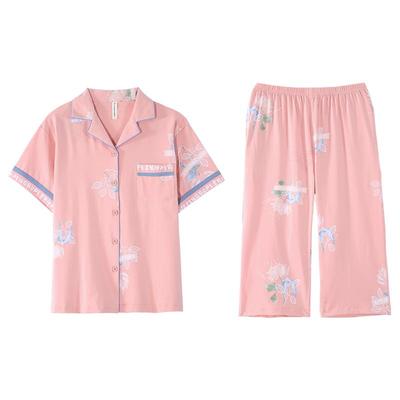 柔感纯棉睡衣舒适女士