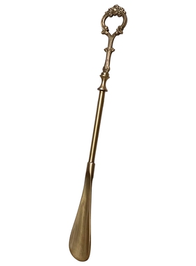 掬涵家用纯铜超长鞋拔子穿鞋神器