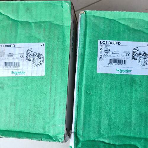 LC1D80FD 施耐德 接触器 110VDC 工业控制 开关