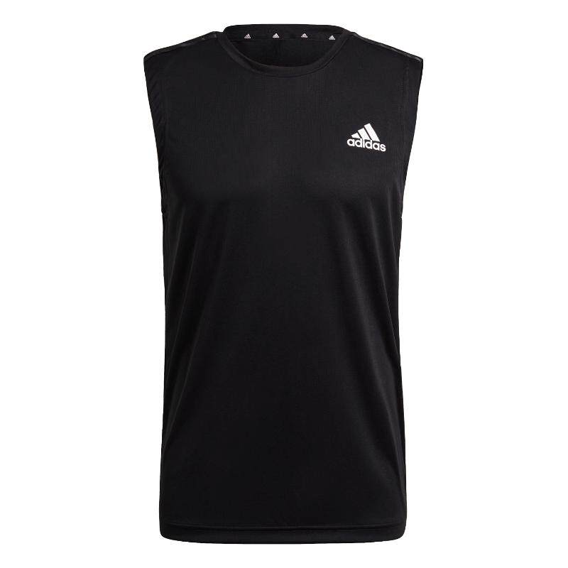 速干舒适三条纹运动健身背心男装夏季adidas阿迪达斯官方outlets
