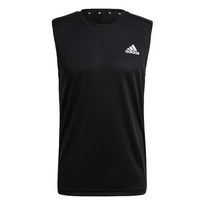 速干舒适三条纹运动健身背心男装夏季adidas阿迪达斯官方outlets