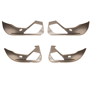 适用一汽/上汽奥迪A5L车门防踢垫碳纤纹防刮面板车内装饰配件改装