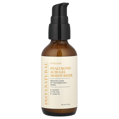 InstaNatural,Hyaluronic Acid Gel Moisturizer, 2 fl oz (60 ml