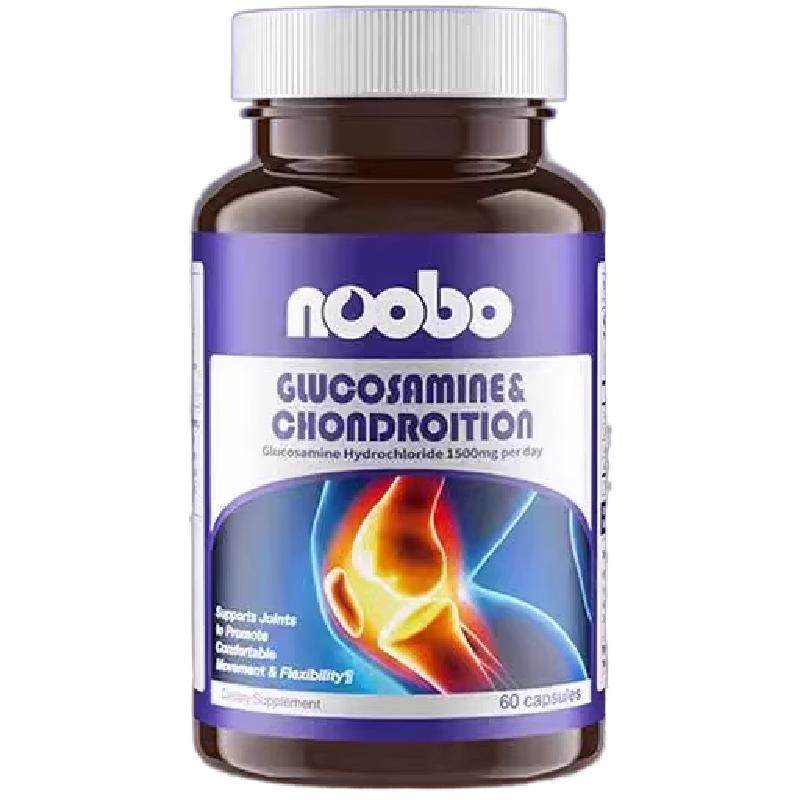 NOOBO氨糖软骨素钙片美国原装进口中老年护关节维骨力补软骨正品