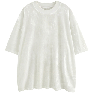 From Mars 不知情况 潮牌时尚cleanfit夏季休闲宽松百搭短袖T恤BF