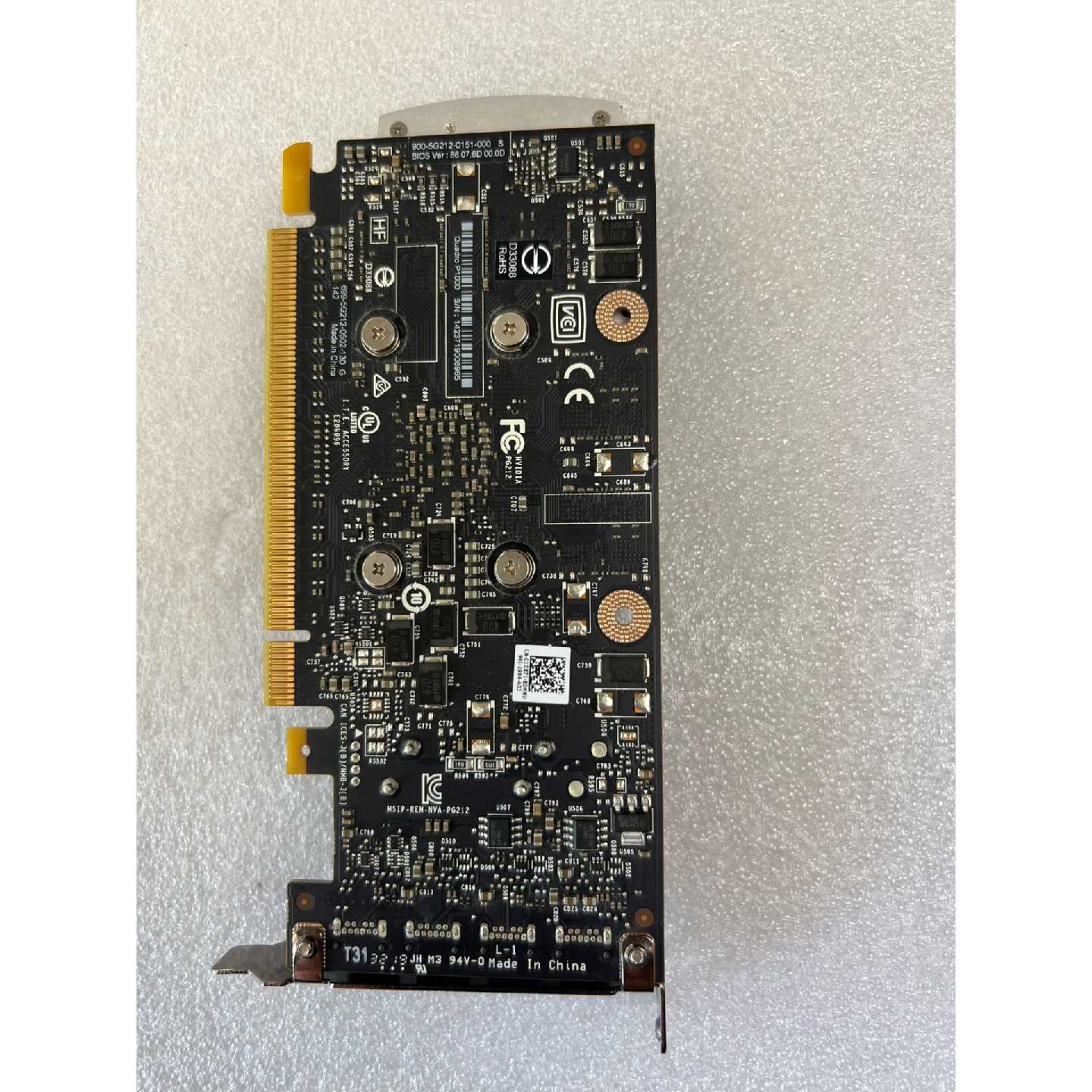 原装 Quadro P1000显卡 4G专业图形显卡四屏图片