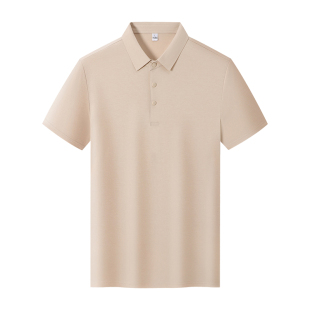 冰氧棉polo衫定制工作服印logo短袖企业办公室员工团体工装T恤夏