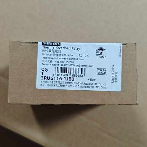 溢价-3RU6116-1JB0   低压产品  过载继电器