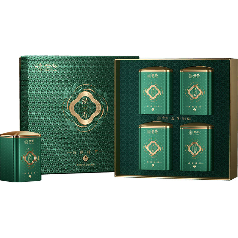 贵茶绿宝石绿茶特级礼盒装180g