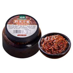 延小食延边野苏子酱东北特产类调味品即食食品韩式拌饭拌面大酱料