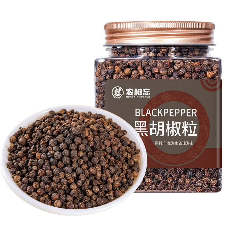 农相忘黑胡椒粒250g罐装牛排料