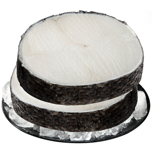 特大深海鳕鱼中段新鲜冷冻鳕鱼片鳕鱼排辅食鳕鱼肉块非银鳕鱼批发