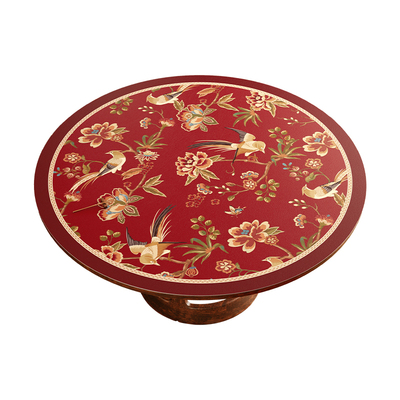 冉忆圆形桌垫防水防油免洗