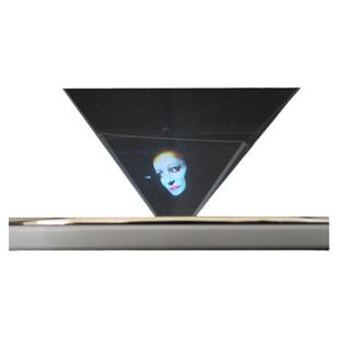 diy手机3d全息投影仪镀膜金字塔全息3D立体裸眼广告配件