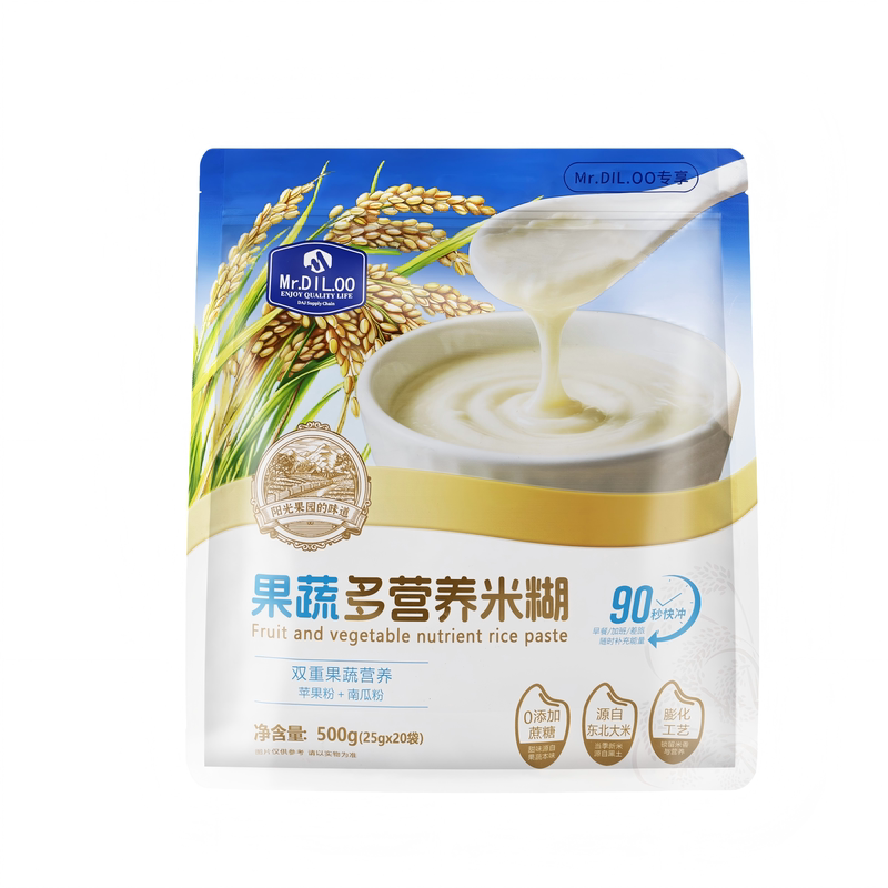 Mr.DIL.OO果蔬多营养米糊宝宝辅食成人米粉早餐代餐易冲泡速食