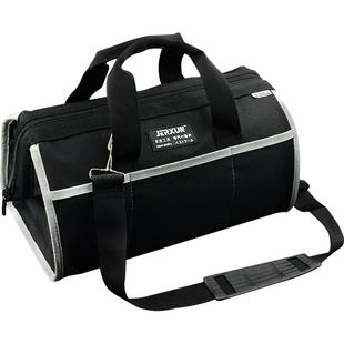 京选加厚工具包单肩拎包电工帆布包家用多功能维修手提工具收纳包