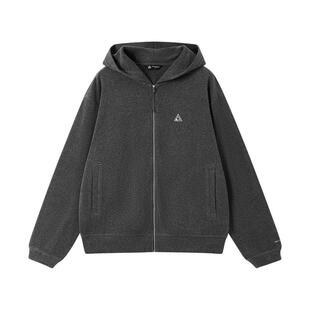 又见高山MetaMount 毛圈宽松连帽开衫卫衣25春新款