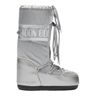 「国现」意大利MOON BOOT月球靴雪地靴保暖GLANCE系列金属未来感