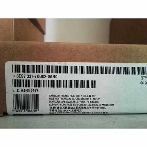 议价西门子6ES7331-7KB02-4AB1模拟量输入模块6ES73317KB024AB1原