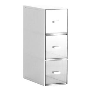 卫生间化妆棉壁挂式浴室粉扑棉片棉签棒卸妆棉宿舍墙上发饰收纳盒