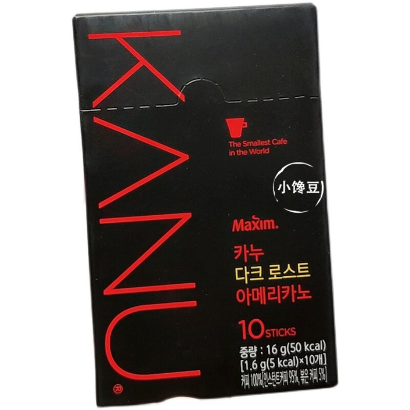 麦馨卡奴美式深焙口味KANU咖啡