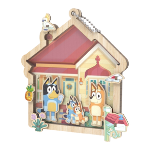 bluey布鲁伊的一家玩具周边过家家摇摇乐玩偶公仔拼图男女生礼物