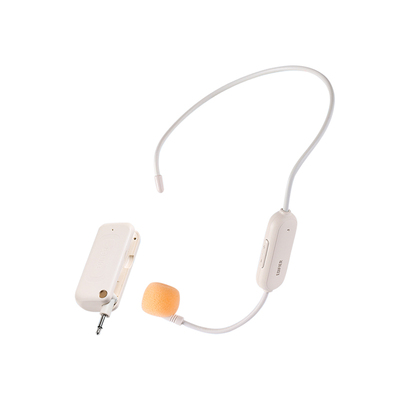 漫步者MK10小蜜蜂麦克风扩音器耳麦教师专用头戴式通用无线话筒