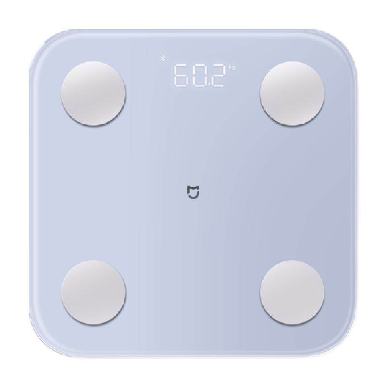 小米米家S400智能精准减肥减脂电子称迷你健康家用体重脂称宿舍秤