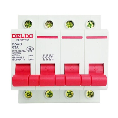 德力西隔离开关DZ47G正品