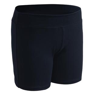 儿童舞蹈短裤三分裤女童夏芭蕾跳舞专用黑色裤子练功服七分打底裤