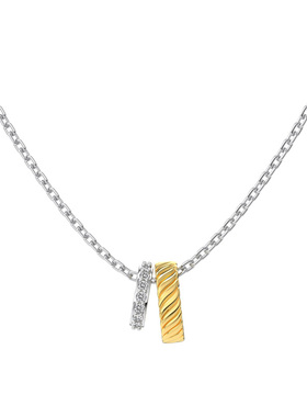 YUMMIE优米环环相扣锁骨链