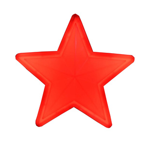 led圣诞节日彩灯灯串流星雨防水发光五角星灯景观亮化五角星装饰